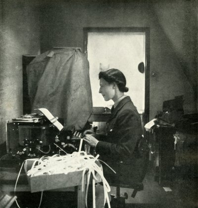 Code- und Chiffrenoffizier, ca. 1943 von Cecil Beaton