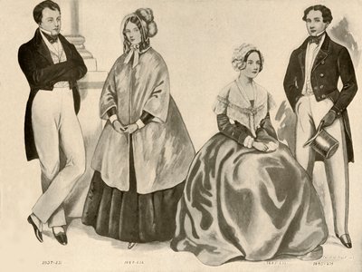 Kleidung von 1836-1847, 1907, 1937 von Cecil W. Trout