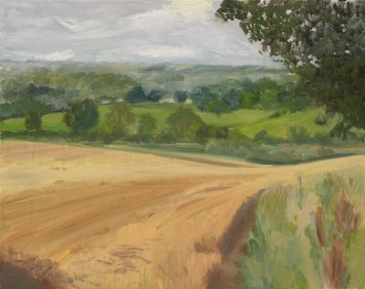 Regen in Charlbury von Celia Montague