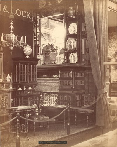 Collinson & Locks Möbelausstellung von Centennial Photographic Co.