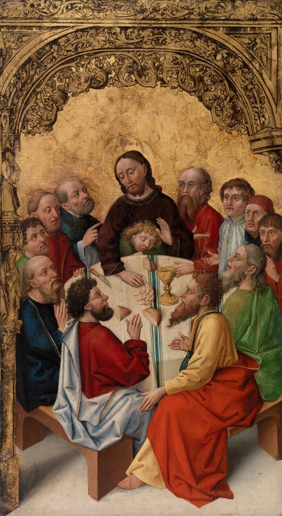 Das letzte Abendmahl von Central German Master