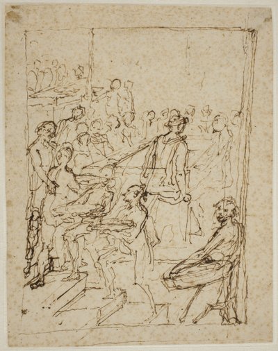 Ein Bankett von Cesare Nebbia