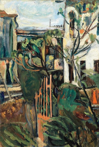 Haus in der Nähe von Paris von Chaim Soutine