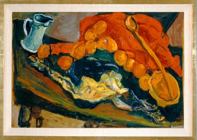 Stillleben mit einem Stück rohem Fleisch von Chaim Soutine