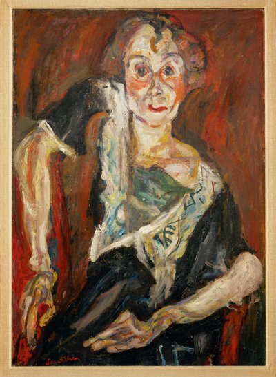 Die alte Schauspielerin von Chaim Soutine