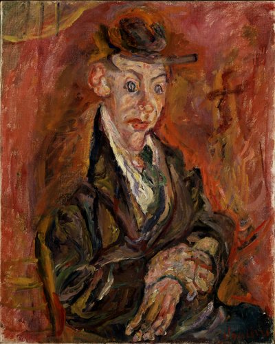 Frau mit runden Augen von Chaim Soutine