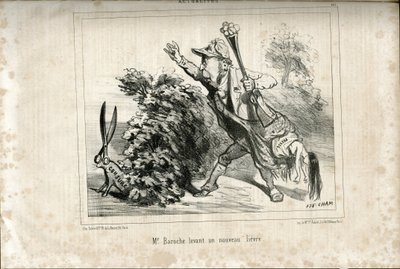 Illustration von Cham (1819-1879) in Le Charivari von Amédée de Noé