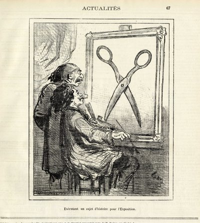 Le Charivari von Amédée de Noé