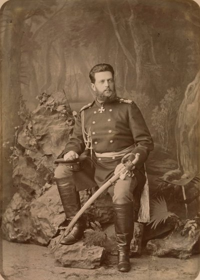 Porträt von Großherzog Wladimir Alexandrowitsch von Russland von Charles Bergamasco