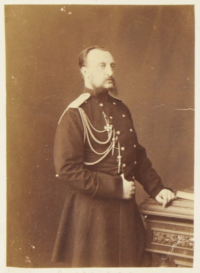 Porträt des Großherzogs Nikolai Nikolajewitsch von Russland von Charles Bergamasco