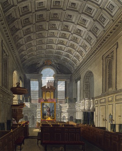 Deutsche Kapelle im St James Palace von Charles (after) Wild