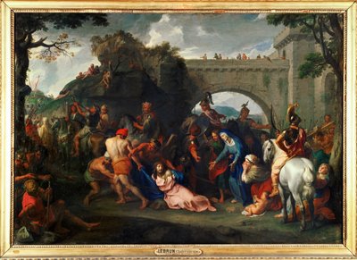 Das Kreuz tragen von Charles (studio of ) Le Brun