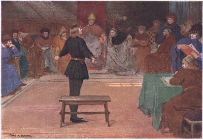 Der Prozess, aus Die Geschichte von Jeanne D