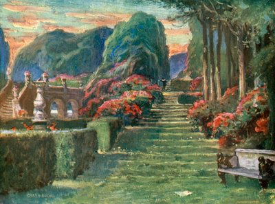 Was ihr wollt: Olivias Garten, von Mr. Hawes Craven von Charles A. Buchel