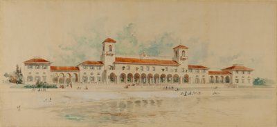 Hauptgebäude, Richmond Beach Park, Staten Island von Charles Adams Platt