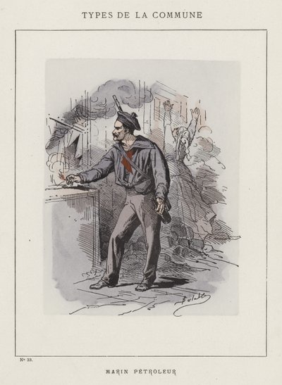 Marin Petroleur von Charles Albert d Arnoux Bertall