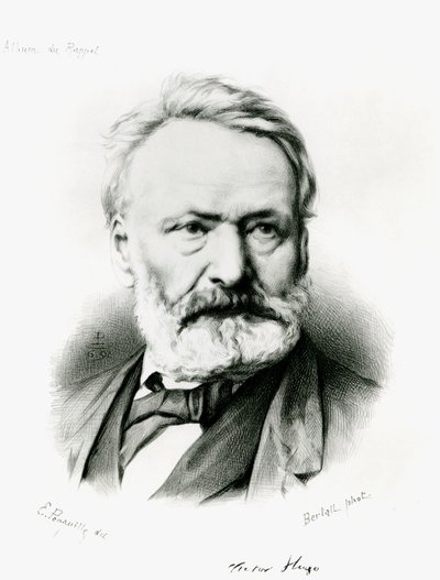 Porträt von Victor Hugo (1802-85) aus 