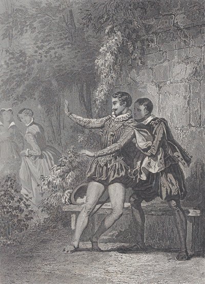 Die Dame von Monsoreau La Dame de Monsoreau, 1830-73 von Charles Amedee Colin