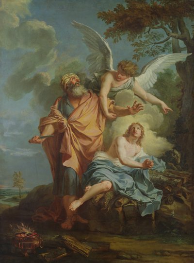 Abraham opfert von Charles Antoine Coypel