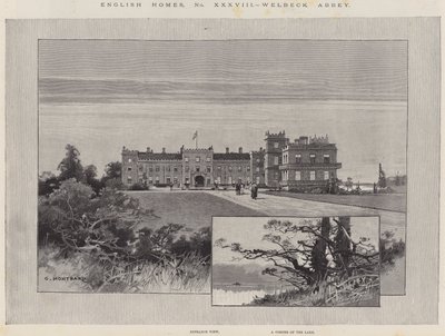 Englische Häuser, Welbeck Abbey von Charles Auguste Loye