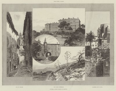 Hyeres, Südküste Frankreichs von Charles Auguste Loye