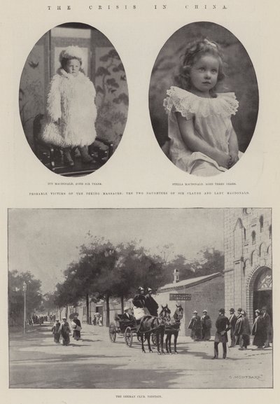 Die Krise in China von Charles Auguste Loye