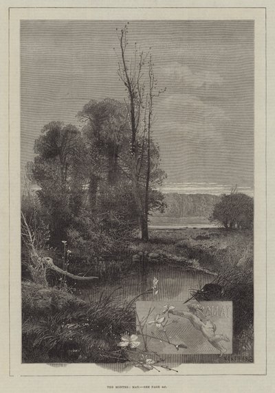 Die Monate, Mai von Charles Auguste Loye