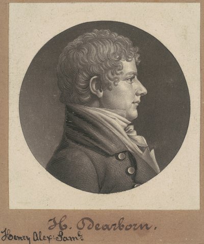 Henry Alexander Scammell Dearborn von Charles B. J. Févret de Saint Mémin