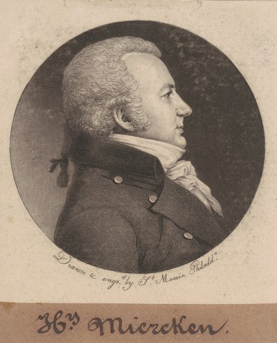 Henry Miercken von Charles B. J. Févret de Saint Mémin