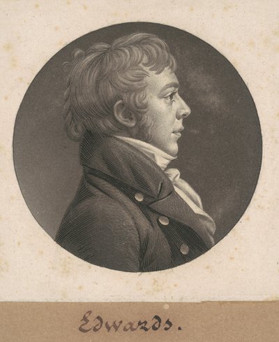 Horace Hampton Edwards von Charles B. J. Févret de Saint Mémin
