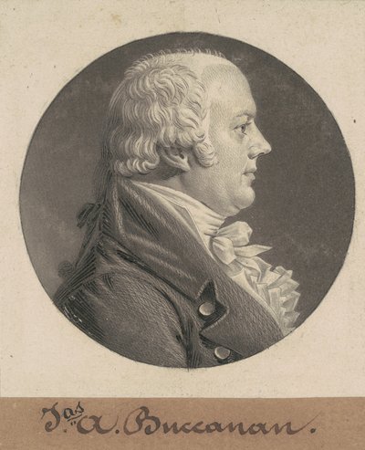 James A. Buchanan von Charles B. J. Févret de Saint Mémin