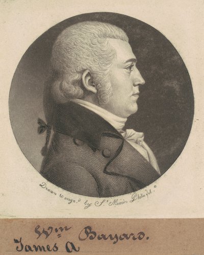 James Asheton Bayard von Charles B. J. Févret de Saint Mémin