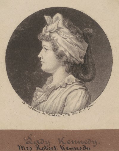 Jane Macomb Kennedy von Charles B. J. Févret de Saint Mémin