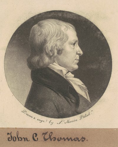John Chew Thomas von Charles B. J. Févret de Saint Mémin
