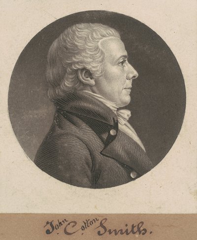 John Cotton Smith von Charles B. J. Févret de Saint Mémin