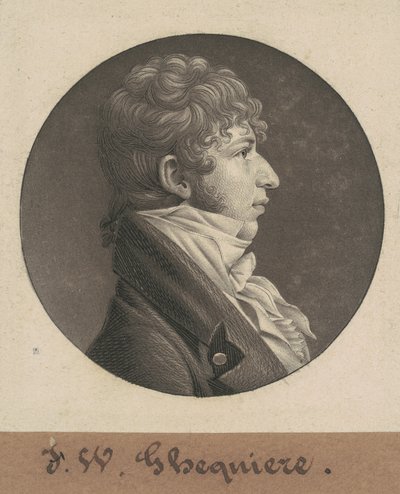 John Francis William Ghequiere von Charles B. J. Févret de Saint Mémin