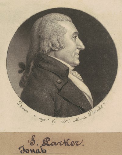 Josiah Parker von Charles B. J. Févret de Saint Mémin