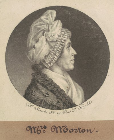 Maria Sophia Kemper Morton von Charles B. J. Févret de Saint Mémin