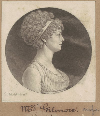 Mary Ann Smith Gilmor von Charles B. J. Févret de Saint Mémin