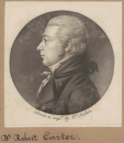 Robert Carter von Charles B. J. Févret de Saint Mémin