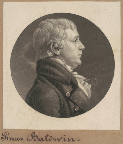 Simeon Baldwin von Charles B. J. Févret de Saint Mémin