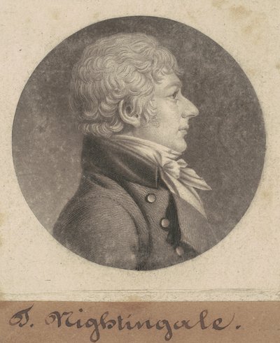 T. Nightingale von Charles B. J. Févret de Saint Mémin
