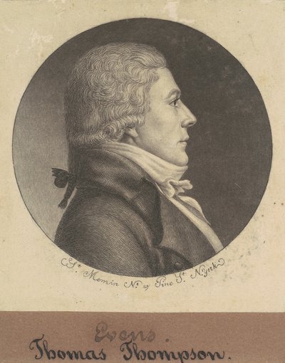 Thomas Thompson von Charles B. J. Févret de Saint Mémin