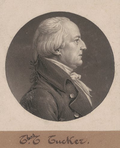Thomas Tudor Tucker von Charles B. J. Févret de Saint Mémin