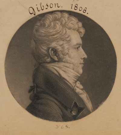 Alexander Gibson von Charles Balthazar Julien Févret de Saint-Mémin