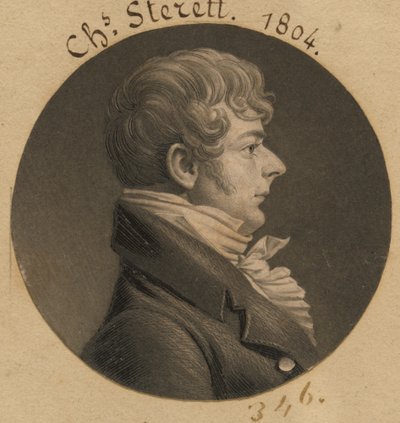 Charles Sterett von Charles Balthazar Julien Févret de Saint-Mémin