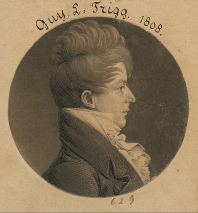 Guy L. Trigg von Charles Balthazar Julien Févret de Saint-Mémin