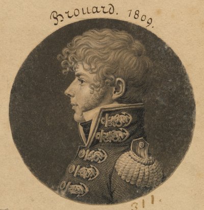 Michel Angelique Brouard von Charles Balthazar Julien Févret de Saint-Mémin