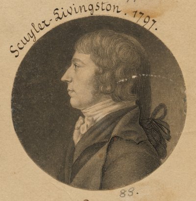 Peter Schuyler Livingston von Charles Balthazar Julien Févret de Saint-Mémin