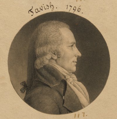 Möglicherweise Tavish oder John McTavish von Charles Balthazar Julien Févret de Saint-Mémin